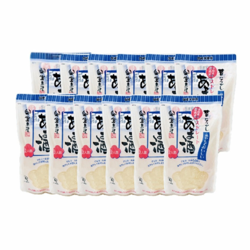 昔なつかしストレートあま酒 1箱(300g×12袋)*